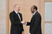 President Ilham Aliyev met with delegation led by King of Eswatini