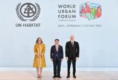 President Ilham Aliyev attending opening ceremony of 13th session of World Urban Forum in Baku -  VIDEO 