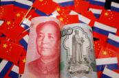 Russian rouble surges to 2023 high against yuan ahead of Putin's China visit