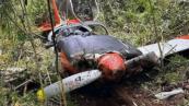 Philippine Air Force plane crashes into mountain; two injured