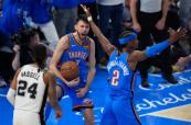 Thunder even Western finals after beating Spurs 122-113