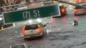 Heavy rain causes flash flooding in New York City -  VIDEO 