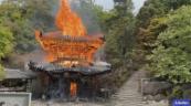 Fire ravages Buddhist temple on Miyajima Island