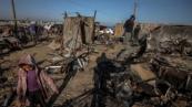 Israeli strike hits Gaza camp, killing woman and child
