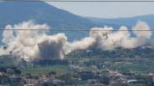 Israeli airstrikes target Kfar Sir in southern Lebanon -  VIDEO 