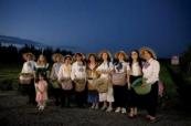Leyla Aliyeva tours Yashil Chay farm in Lankaran