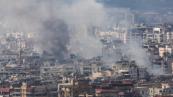 Israel reports hitting 135 Hezbollah sites in south Lebanon