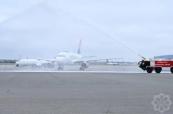 Baku airport welcomes first direct flight from Belgrade