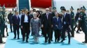 Erdogan arrives in Turkistan for Organization of Turkic States summit