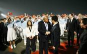 Trump greeted in China for Xi summit