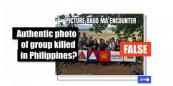 AI generated image of raid victims as communist insurgents spreads misinformation online