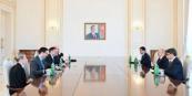 President Aliyev discusses energy cooperation, ties with Slovak deputy PM in Baku