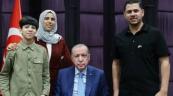 Erdogan meets young Palestinian creator in Istanbul