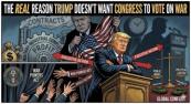 The real reason Trump doesn’t want Congress to vote on war