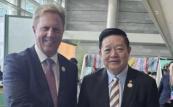 ASEAN chief, New Zealand minister talk trade integration