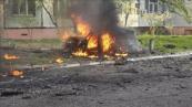 Drone strike hits Kharkiv district, injuring four including child