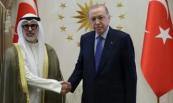 Turkish president Erdoğan receives Kuwaiti foreign minister in Ankara