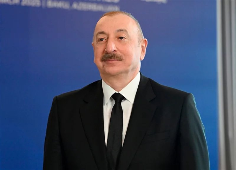 President Aliyev shares WUF13 opening video highlighting Azerbaijan