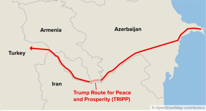 News about -  Pashinyan announces alternative to Russian gas — TRIPP? 