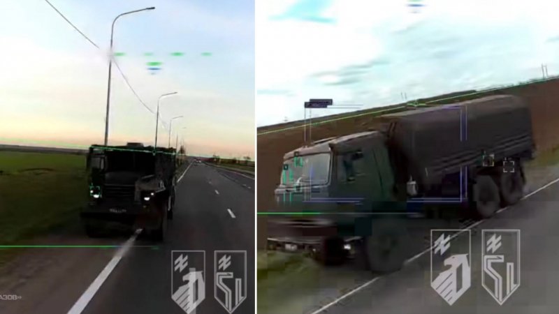 Ukrainian Azov Corps targets Russian supply lines in Mariupol using Hornet kamikaze drones