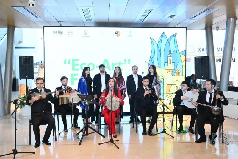 News about - Azerbaijan kicks off WUF13 preparations with cultural Eco-Art event -  PHOTOS 