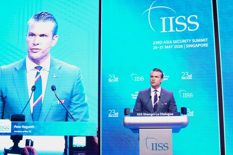 Hegseth softens stance on China during Asian forum