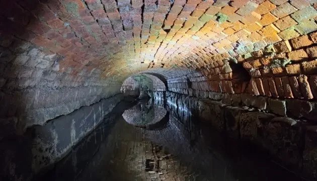 Austro-Hungarian tunnel uncovered in Ukraine's Stryi amid road repairs
