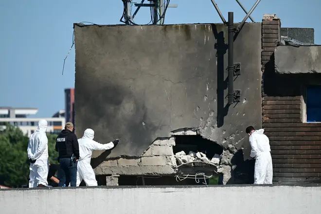 UK summons Russian envoy after drone strike in Romania