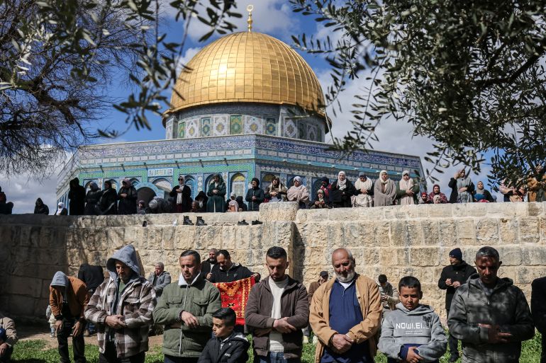 Al-Aqsa Mosque sees nearly 65,000 worshippers despite Israeli restrictions