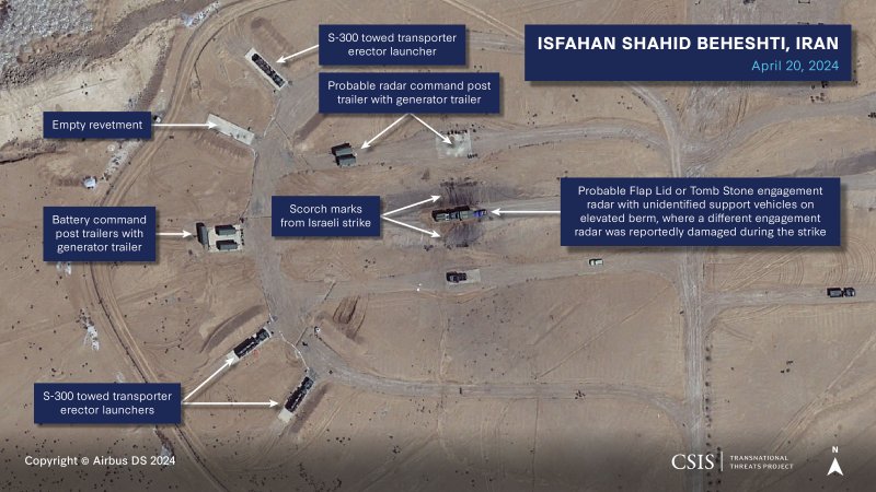 Israel struck targets in Iran