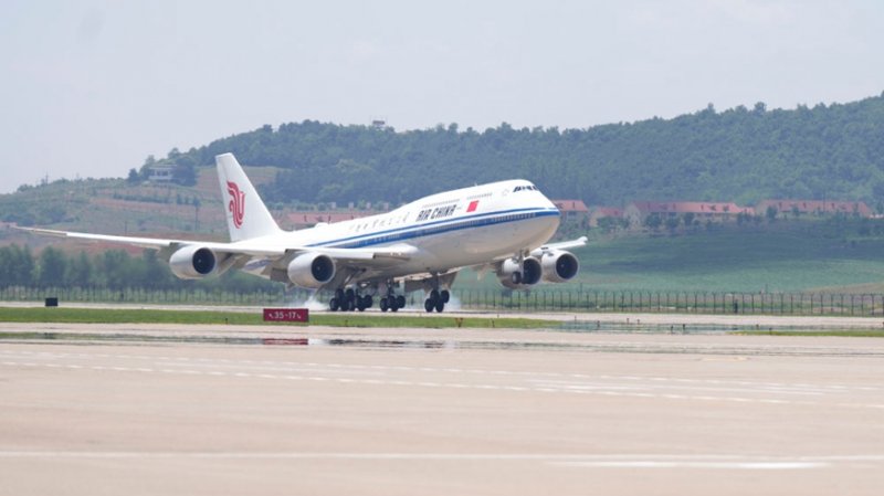 China's Xi arrives in North Korea for state visit -  VIDEO 