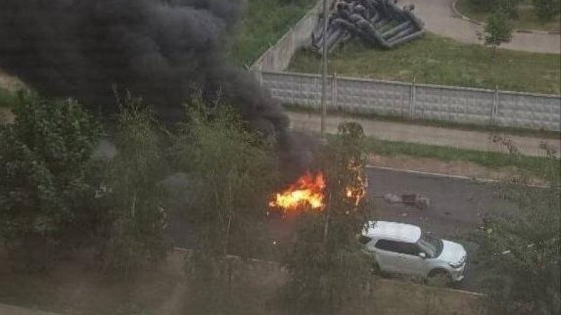 Car explosion shakes Moscow region, driver reportedly killed -  VIDEO 