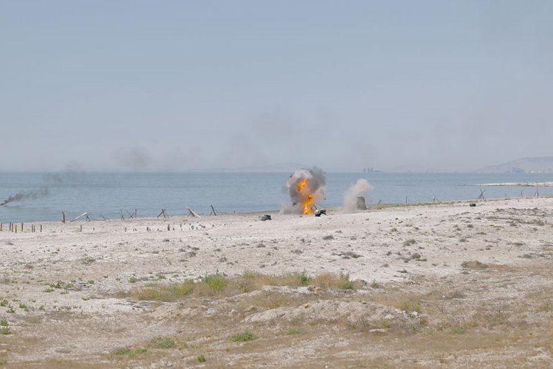 News about - Azerbaijan Naval Forces launch live-fire tactical drill -  PHOTOS  