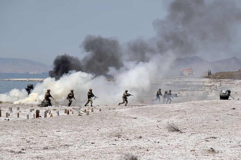 News about - Azerbaijan Naval Forces launch live-fire tactical drill -  PHOTOS  