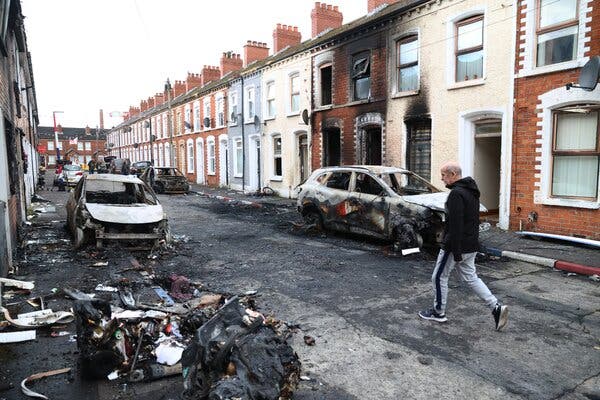 United Kingdom faces new night of riots in Belfast following stabbing incident 