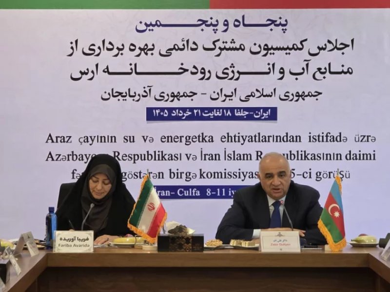 Azerbaijan and Iran approve operational modes for distribution of Araz River’s water resources