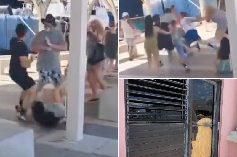 Why are five American tourists facing charges in the Bahamas?