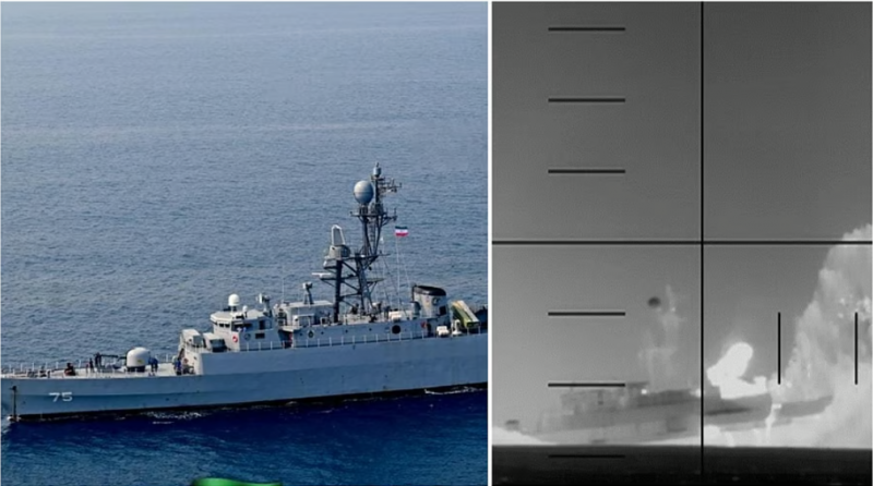 Iran vows revenge over US attack on frigate that killed 104 sailors