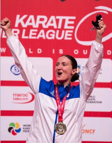 News about - Azerbaijani karateka Iryna Zaretska claims gold in Morocco