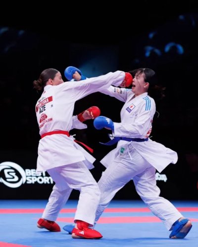 Azerbaijani karateka Iryna Zaretska claims gold in Morocco