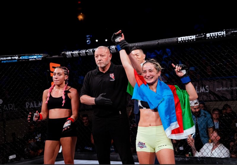 News about -  Exclusive: Azerbaijani female MMA fighter wins championship in Las Vegas - PHOTOS 
