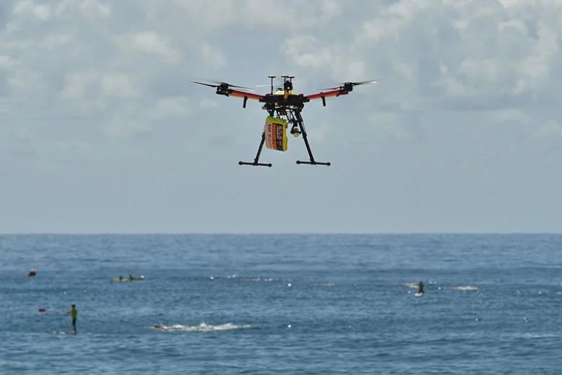 Australia reassesses drone rules after shark attack