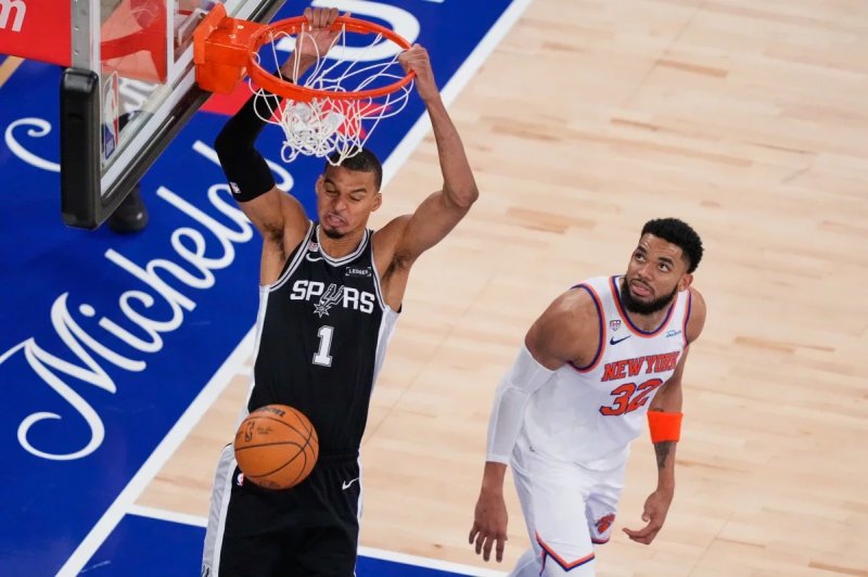 Wembanyama leads Spurs past Knicks in NBA Finals