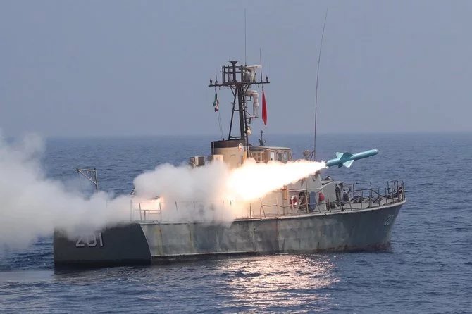 Iran says navy targeted US destroyer in Sea of Oman