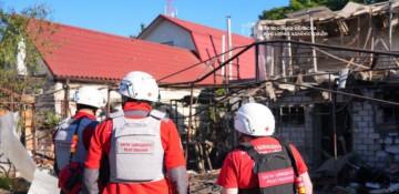 Russian strike hits Zaporizhzhia home, injuring elderly woman
