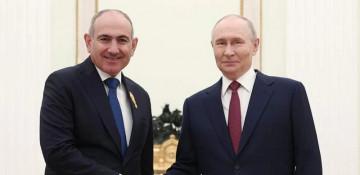 Putin highlights Russia-Armenia ties in birthday message to Pashinyan