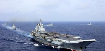 China aircraft carrier launches drills near the Philippines