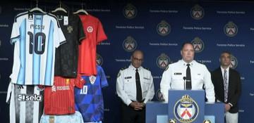 Toronto police seize $2.5 million worth of fake soccer gear ahead of World Cup 