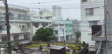 Japan's Okinawa hit hard as Typhoon Jangmi heads toward Kyushu