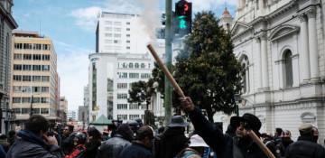 Bolivia on brink as severe blockades force government to flee